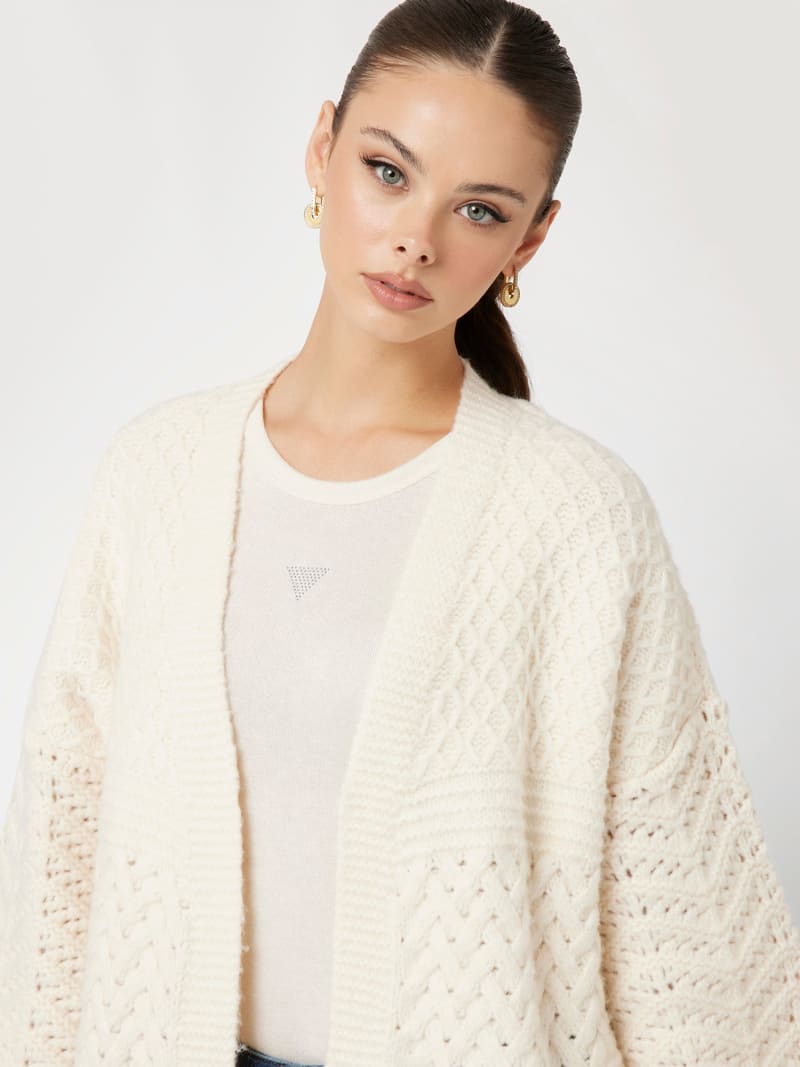 Wool blend cardigan online