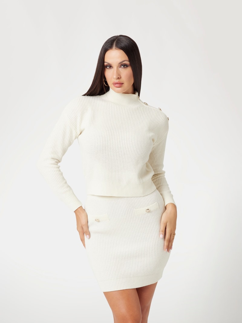 Maglione collo alto guess hot sale