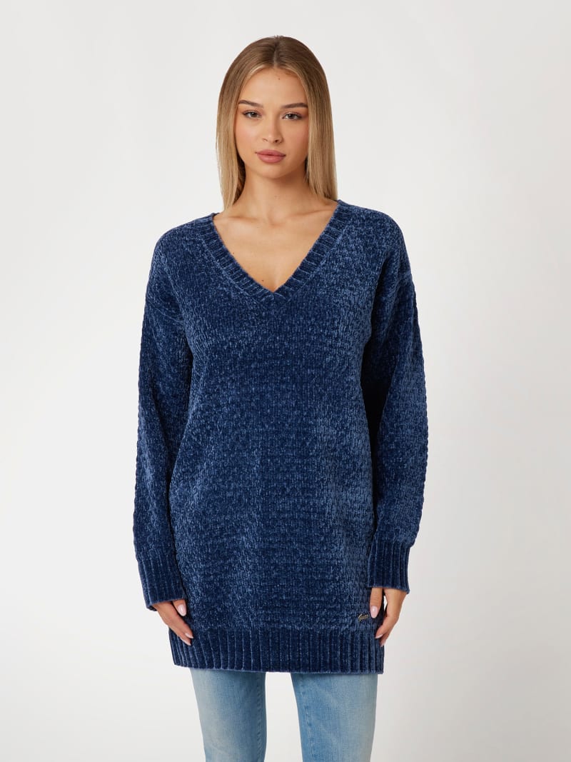 Chenille relaxed fit sweater