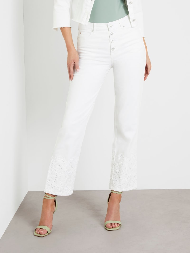 1981 straight ankle denim pant