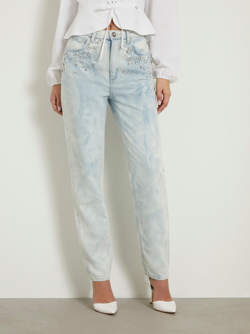 Jeans guess con strass outlet