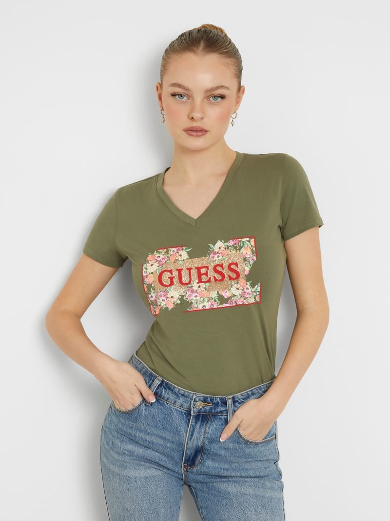 Guess flower shirt shop