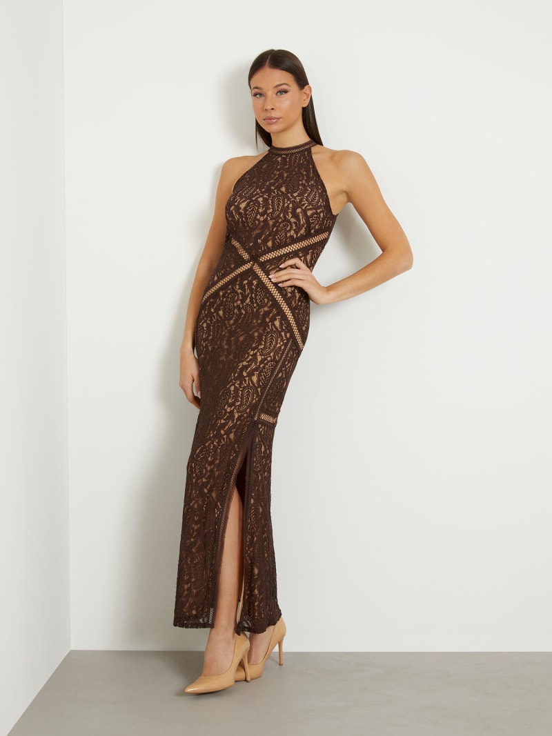 Lace long dress