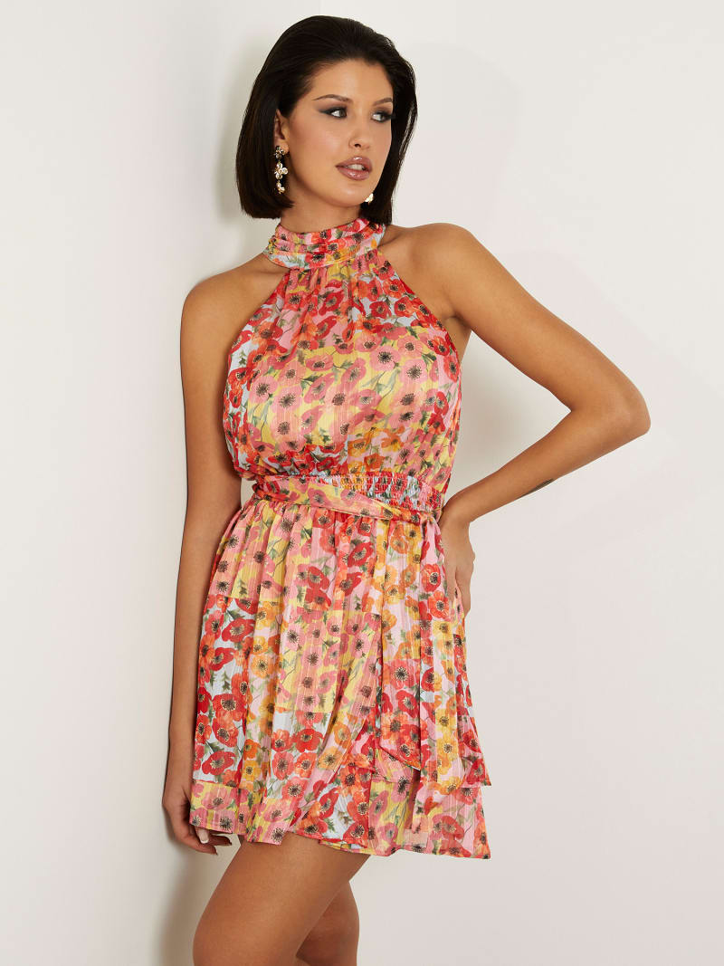 Vestido mini floral