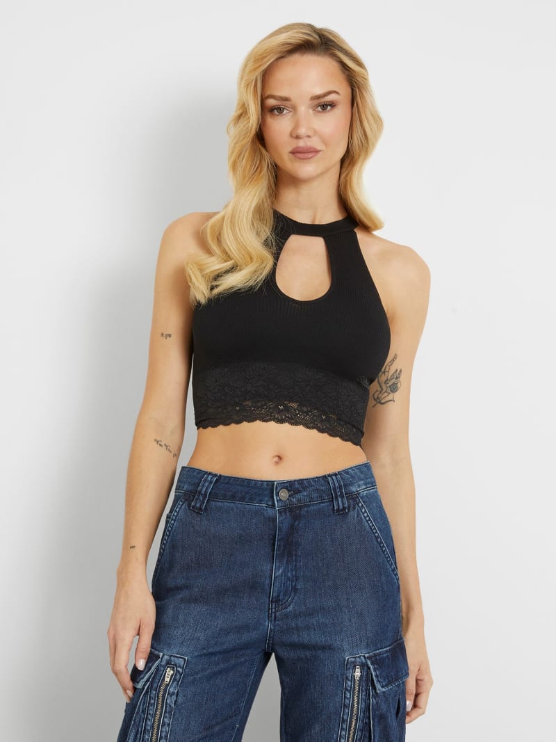GUESS Lace sweater top Women