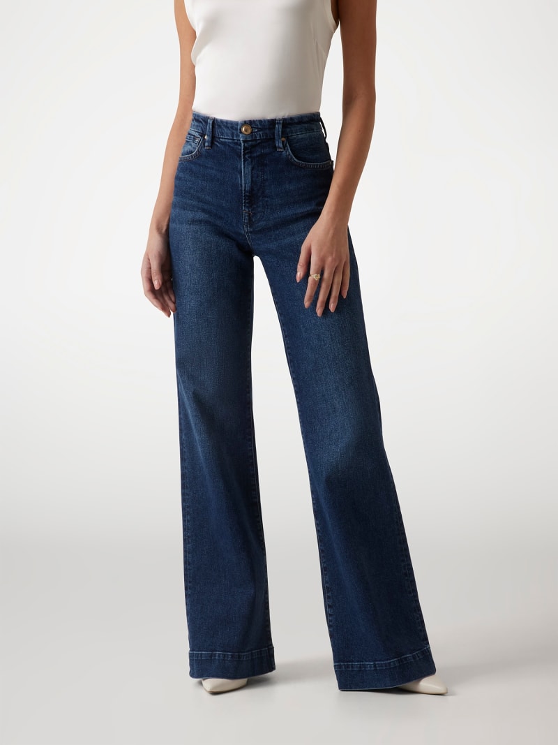 Guess Los Angeles Trouser-Flare Denim Jeans, Size 26, Used