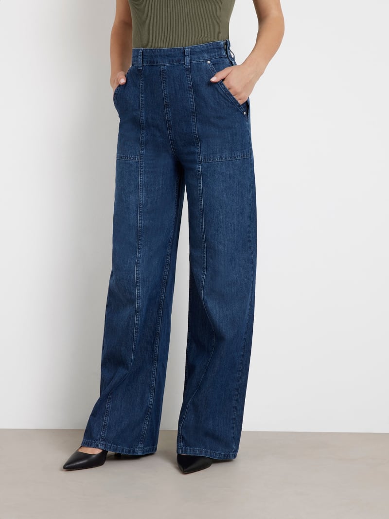 Jean guess femme taille haute online
