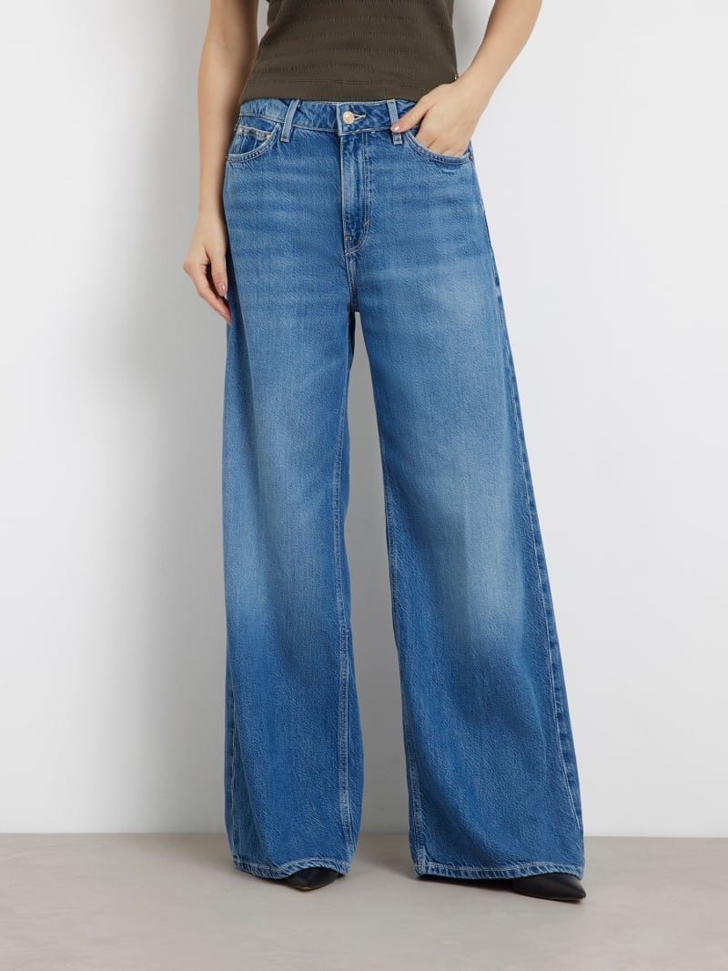 GUESS Bellflower wide leg jean Kad n