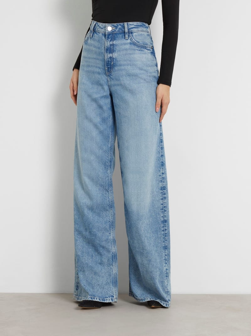 GUESS Vaqueros anchos Bellflower Mujer