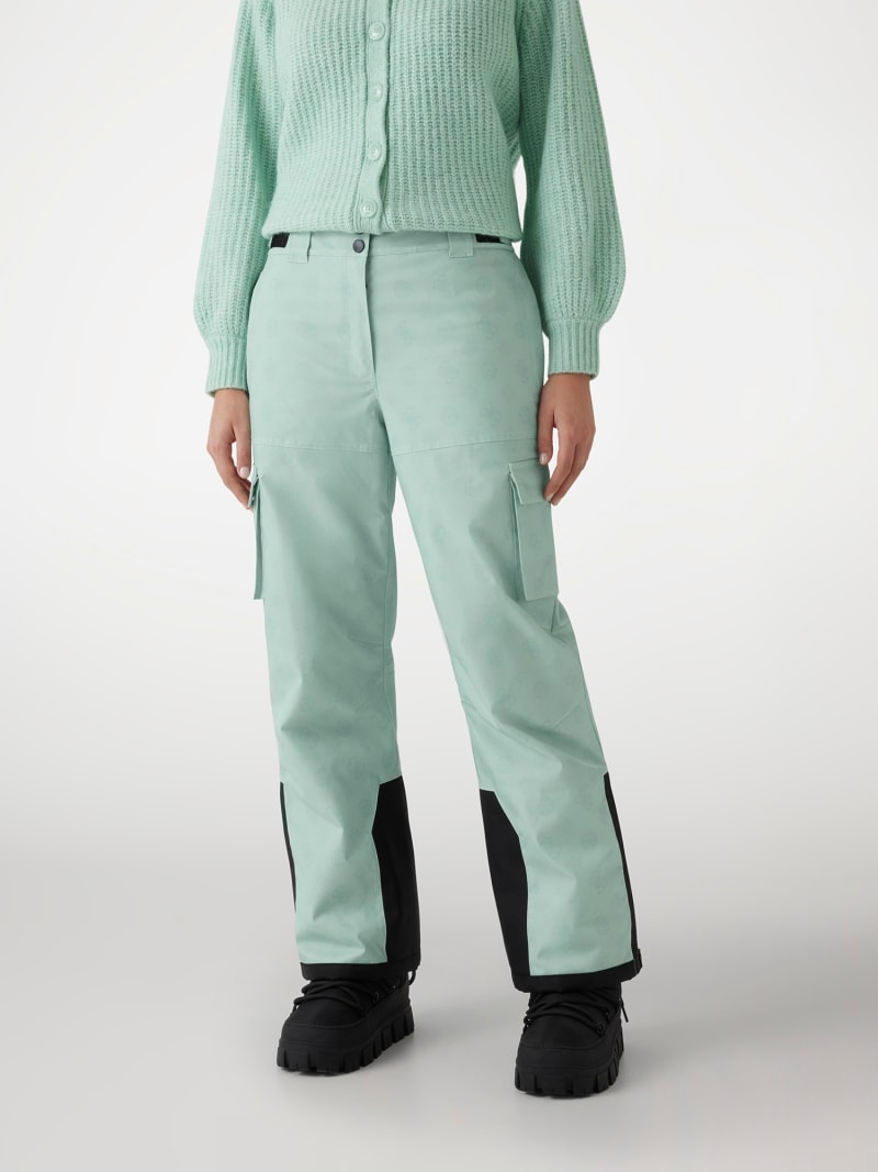 4G and peony logo ski pants