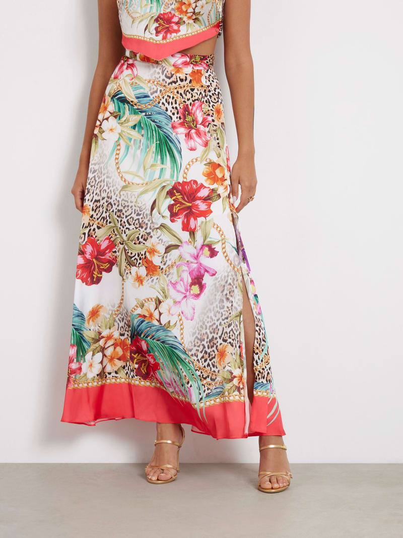 Floral maxi skirt 50 new arrivals