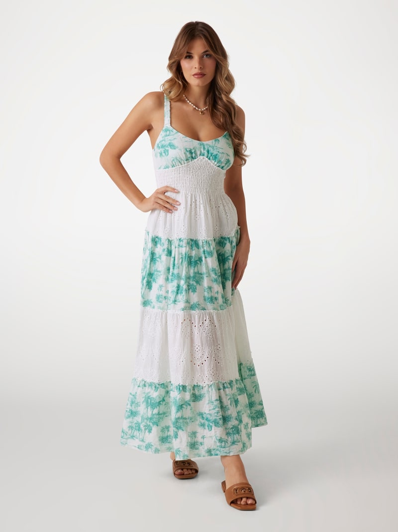 GUESS Abito lungo in lino taglia unica Donna