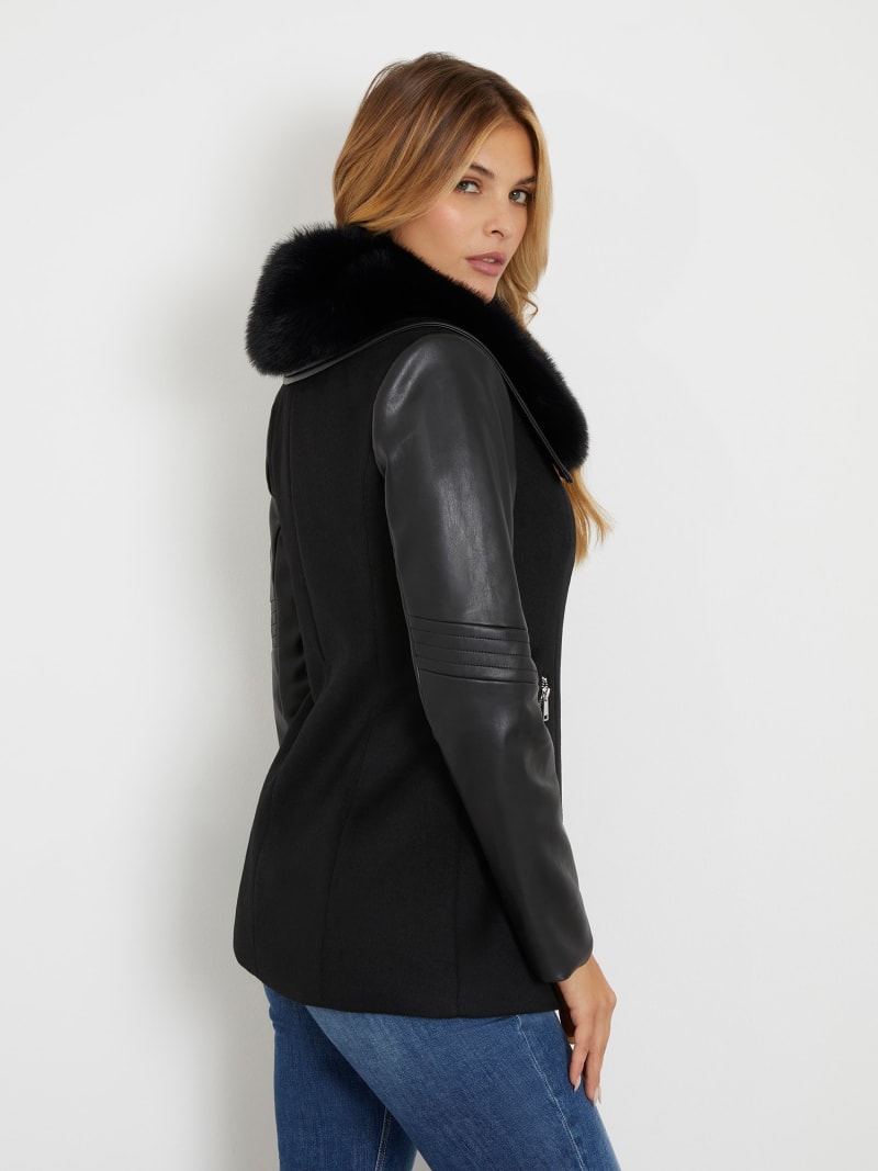 GUESS Wool blend coat Women