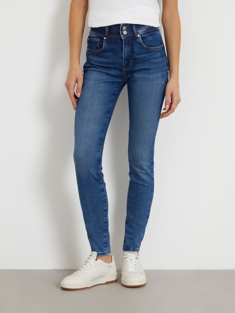 GUESS Mid rise skinny denim pant Women