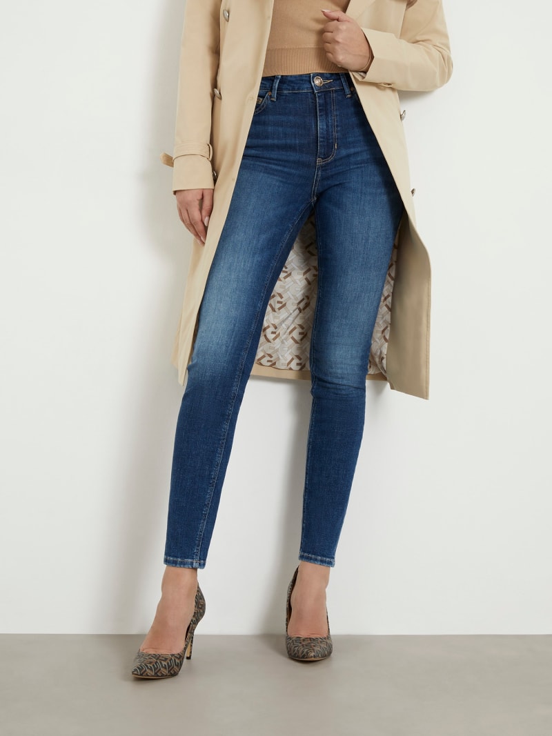 GUESS High rise skinny denim pant Women