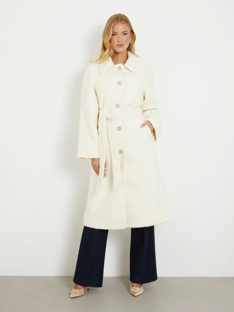 Manteau fausse fourrure