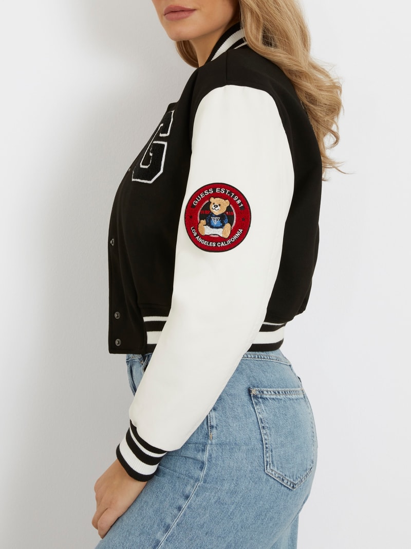 GUESS Patch bomber jacket Women