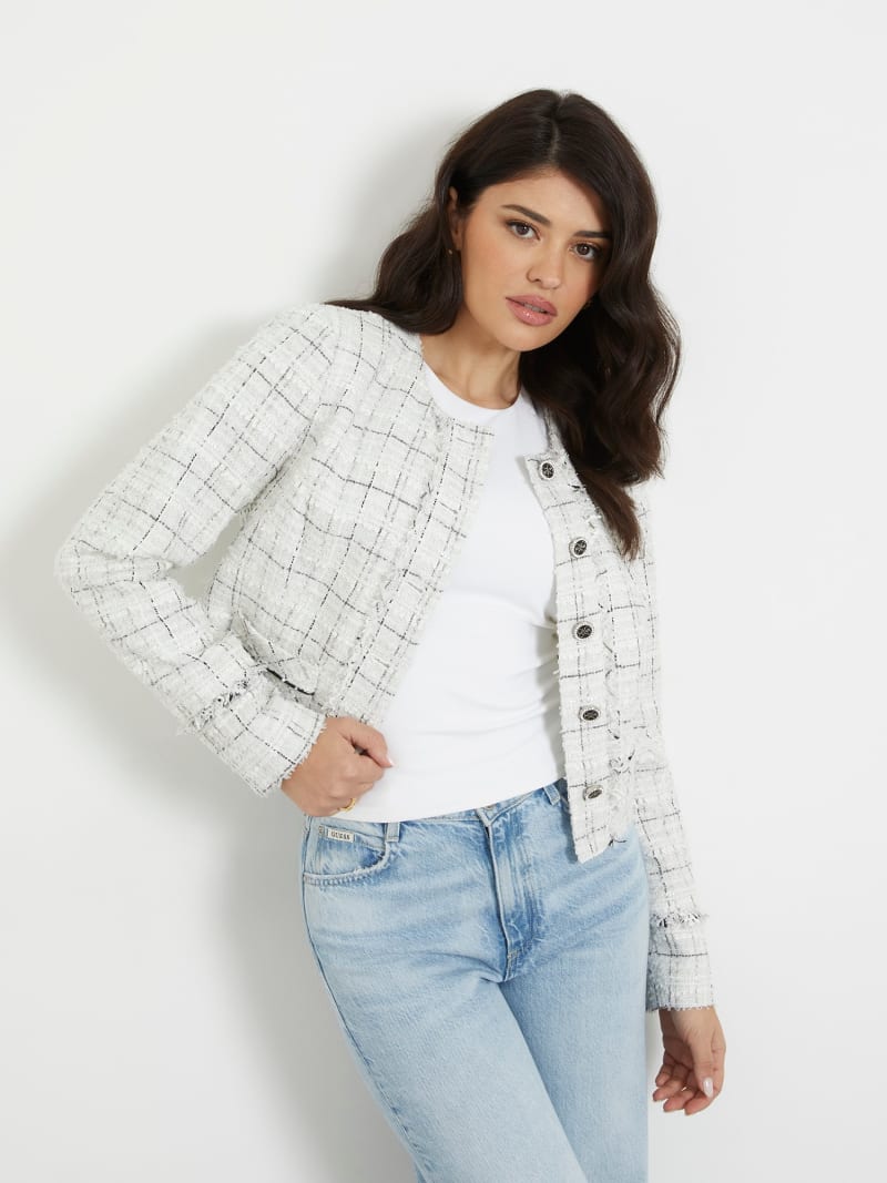 Guess tweed clearance coat