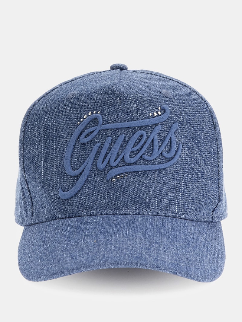 Embroidered logo baseball cap