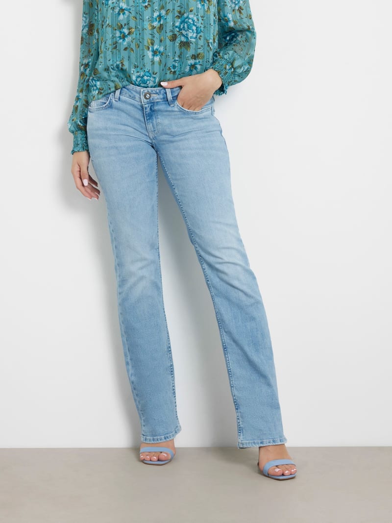 GUESS Jean droit taille basse Femme