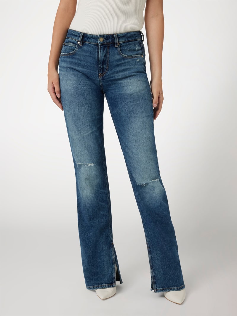 Jeans evasé femme clearance