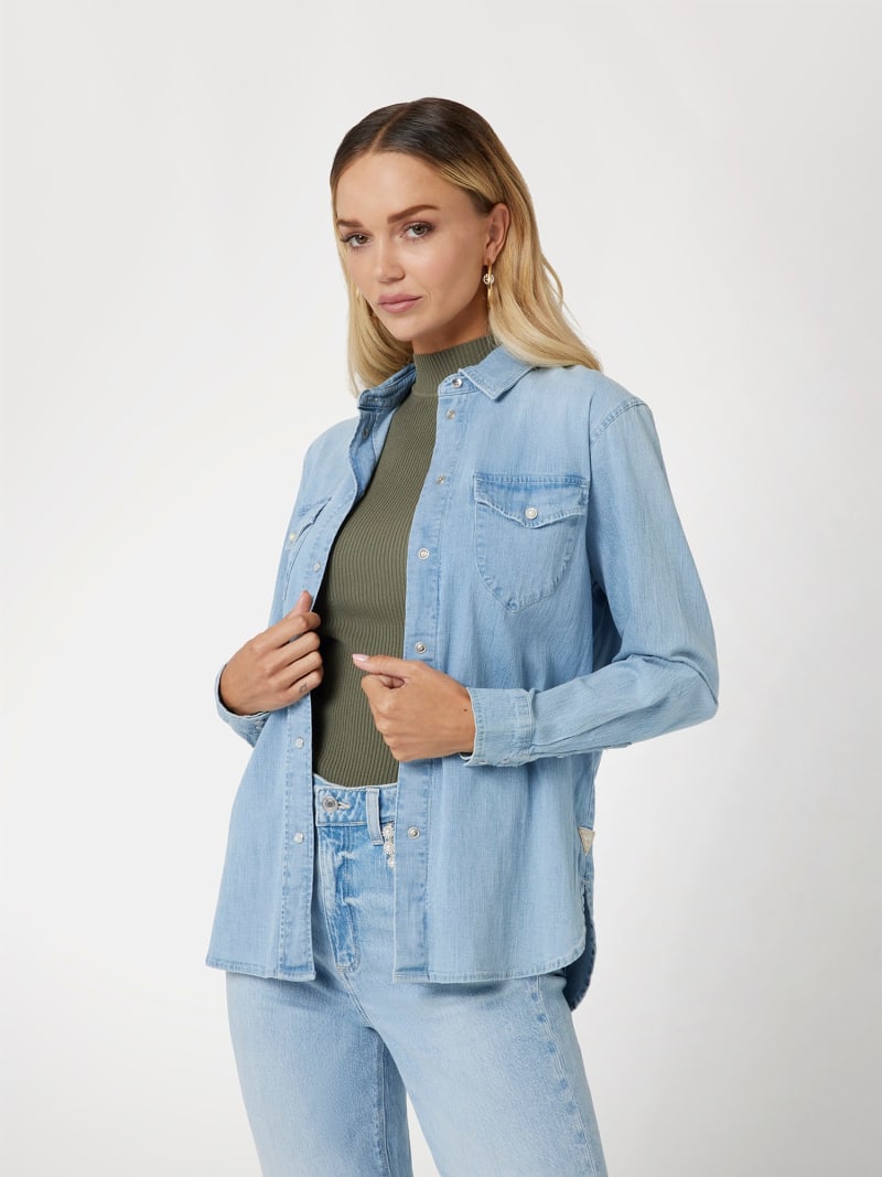 Guess jeans shirt womens top