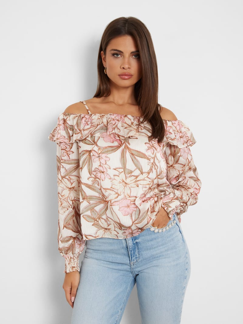 Guess floral top 2025