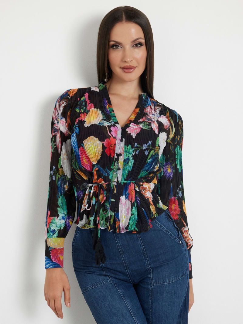 Blouse plissée femme 2025