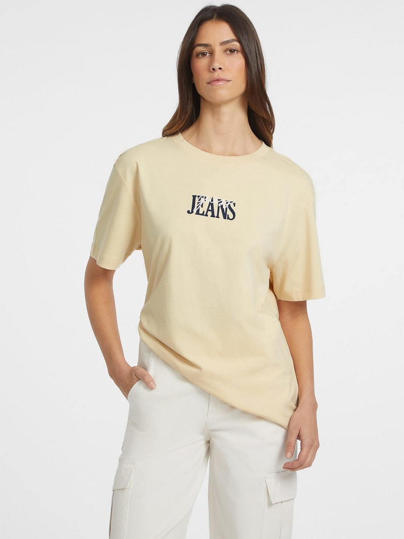 Guess oversized tee womens outlet