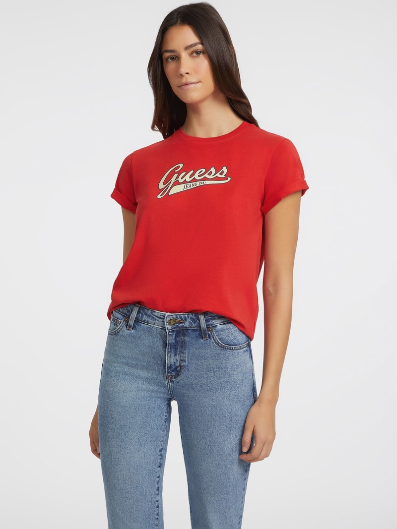 T shirt guess rouge new arrivals