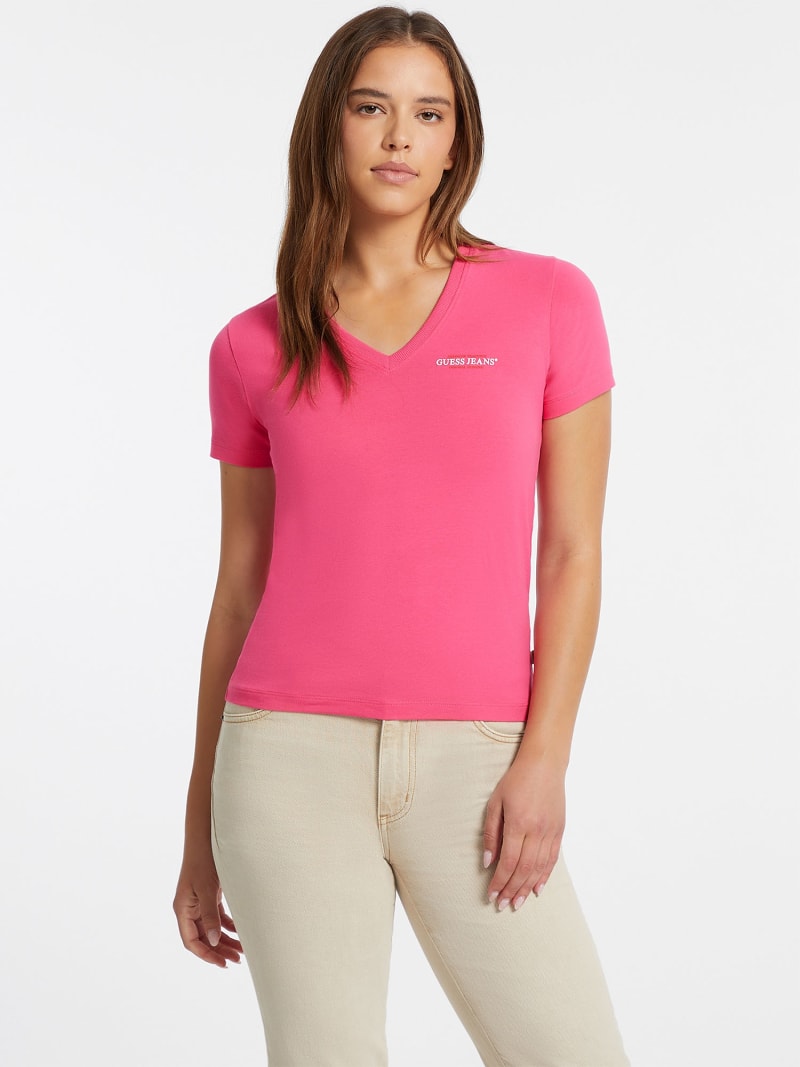 Mini American Tradition V yaka T shirt