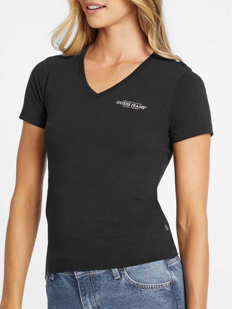 Mini American Tradition V yaka T shirt
