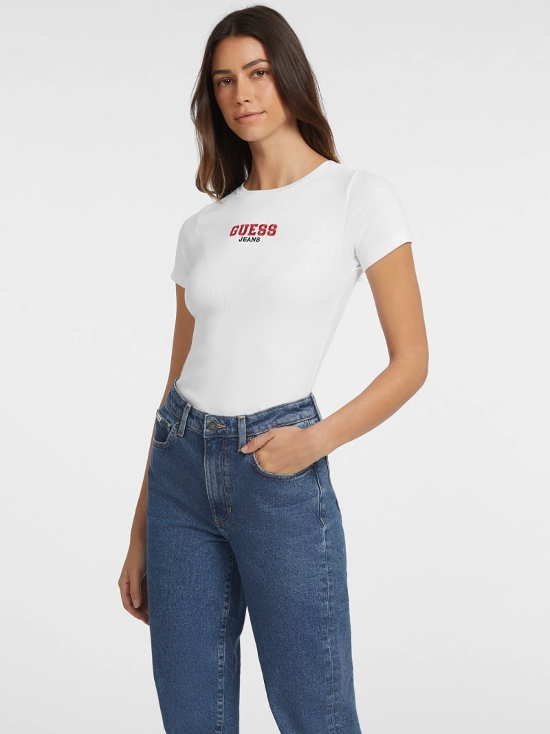 T shirt guess jeans femme on sale