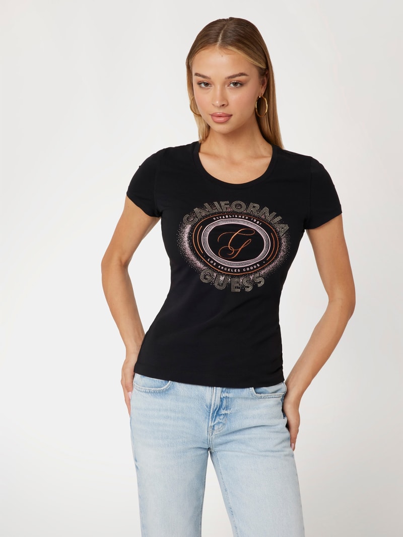 Onu ta l logolu stretch t shirt