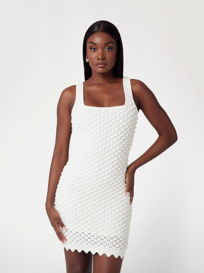 Gebreide mini jurk shop