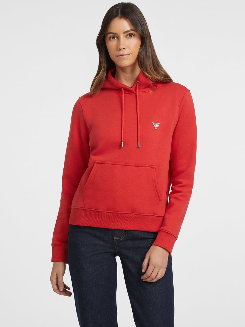 Guess red hoodie store