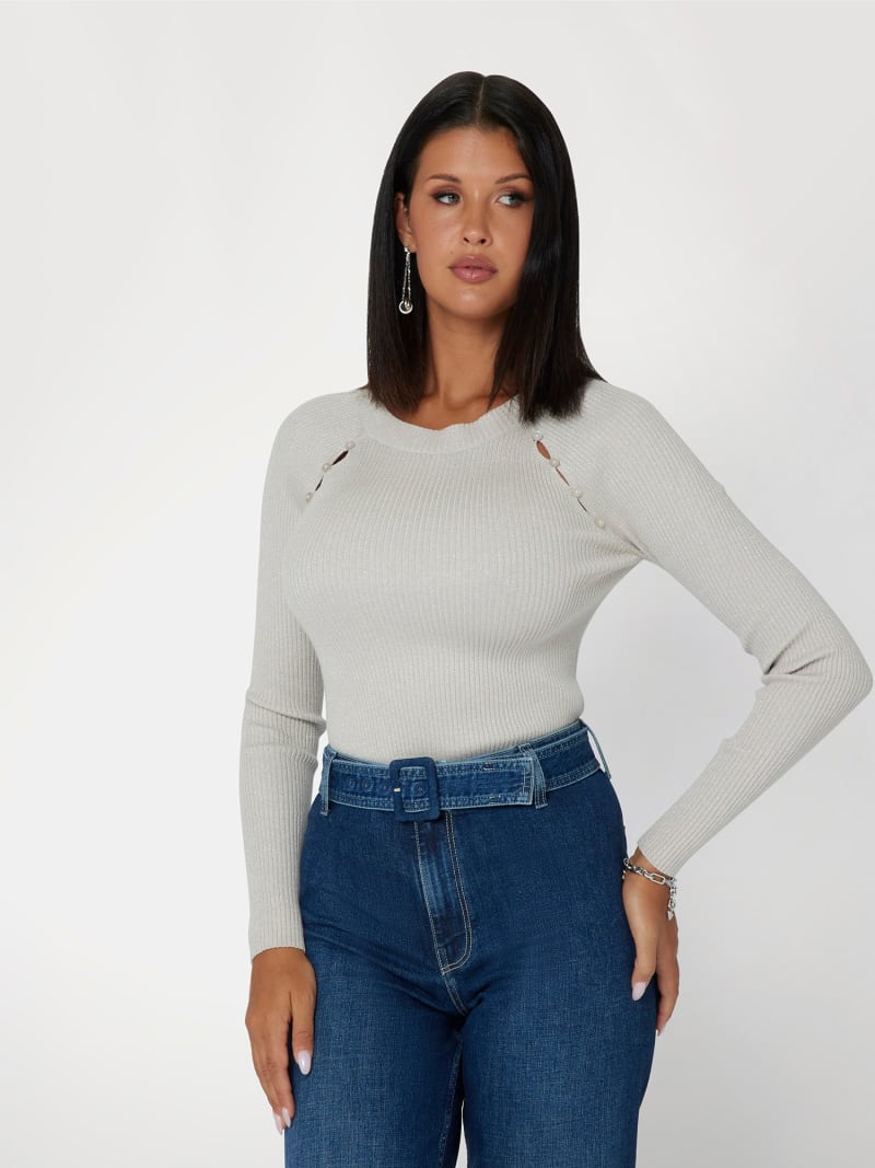 GUESS Rib knit sweater Women