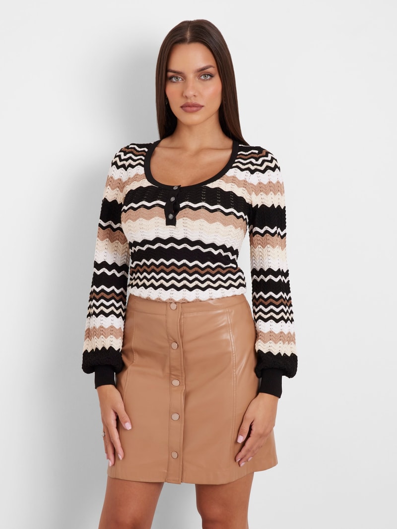 Maglione a righe donna online