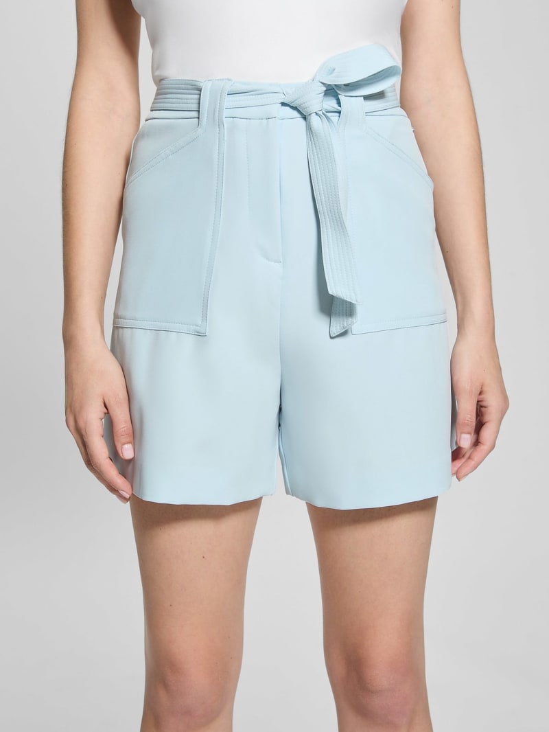 Pantaloni in jersey wide leg con vestibilità loose - Marrone scuro