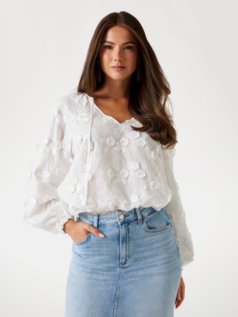 GUESS® Flowing tunic blouse Women