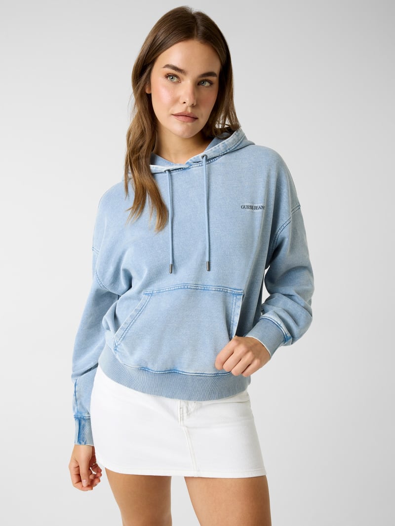 Guess Active Cream Viscose Sweatshirt