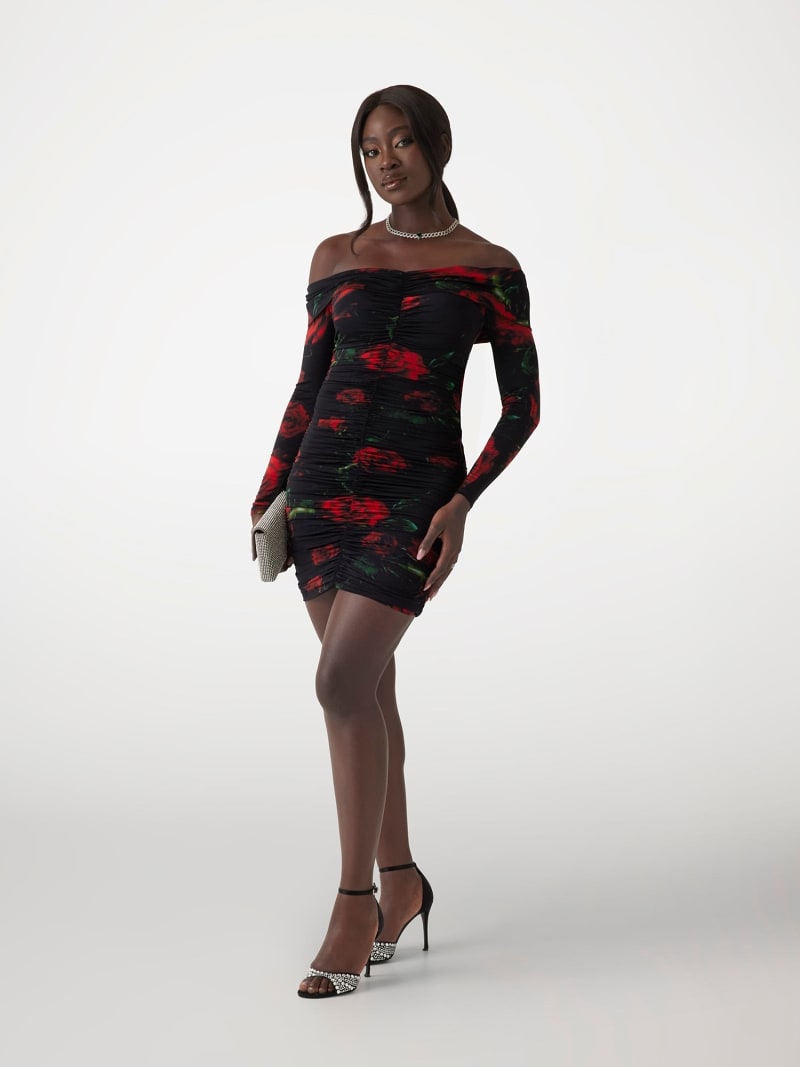 Floral bodycon mini dress online