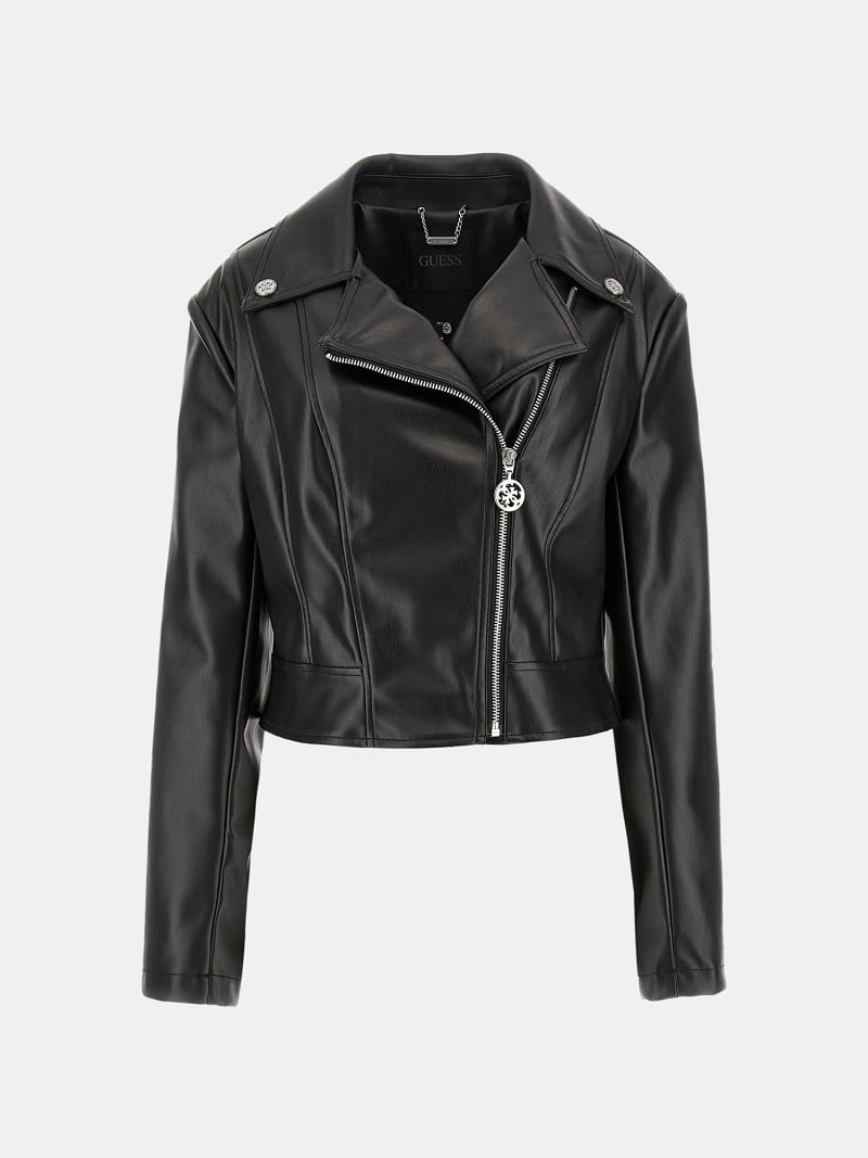 GUESS® Faux leather biker jacket Women