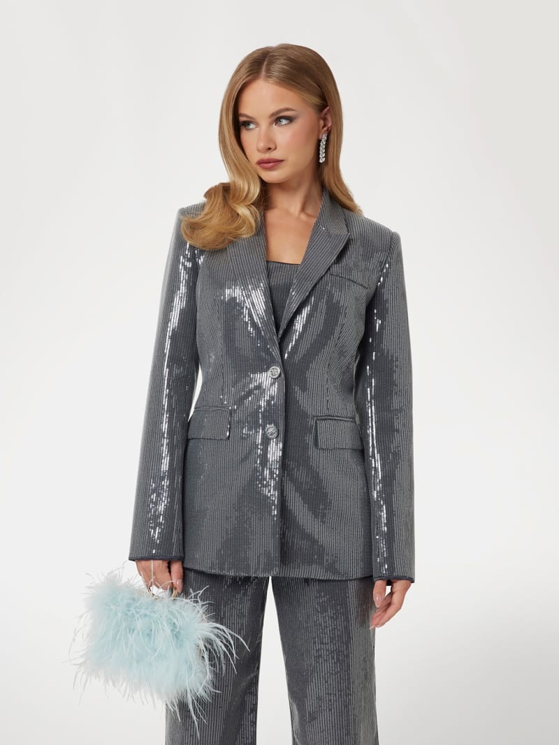 Guess sequin jacket top