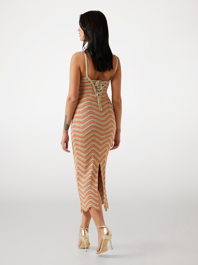 guess chevron bodycon maxi dress Chevron bodycon maxi dress Women