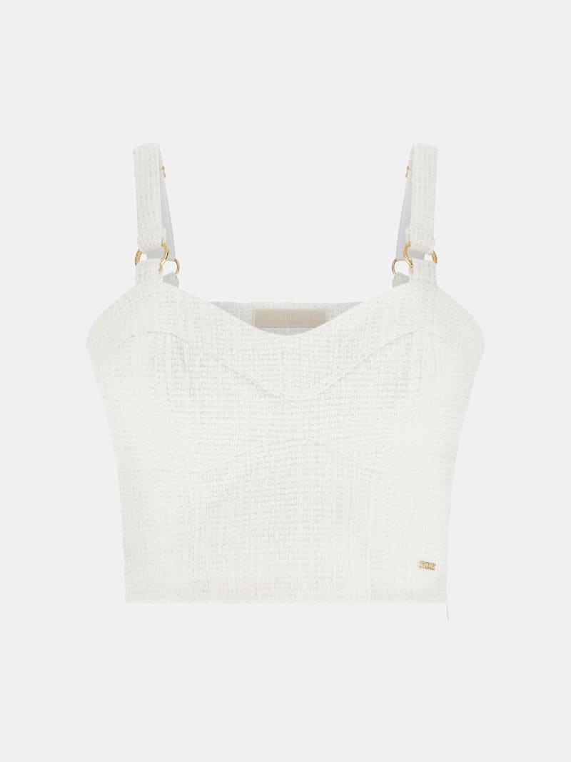 新品♡ミストレアス♡Nep Tweed Compact Bustier Compact Tweed Bustier - MISTREASS