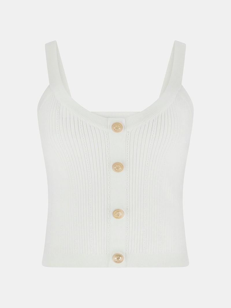 Rib-knit tank top Women | GUESS® Past Collections