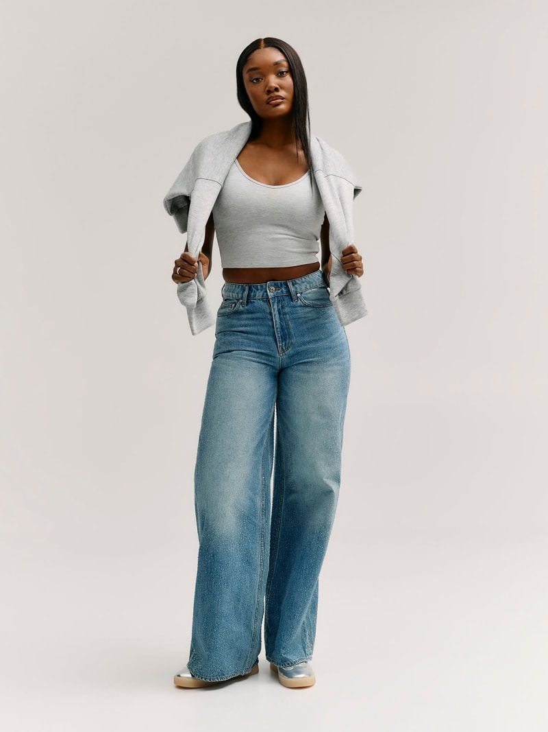 GUESS® Alba rhinestones jeans Kadın