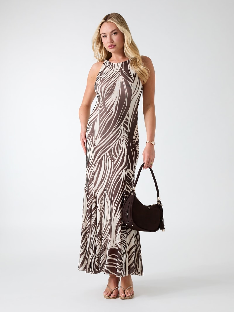 GUESS® Mesh maxi dress Women