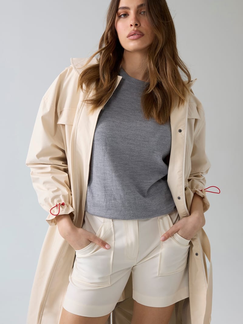 Long parka jacket